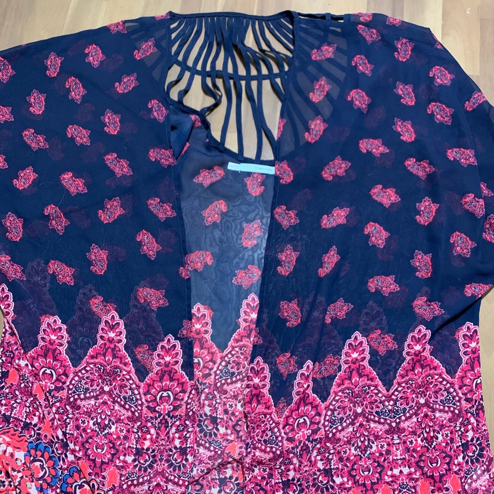Short sleeve kimono